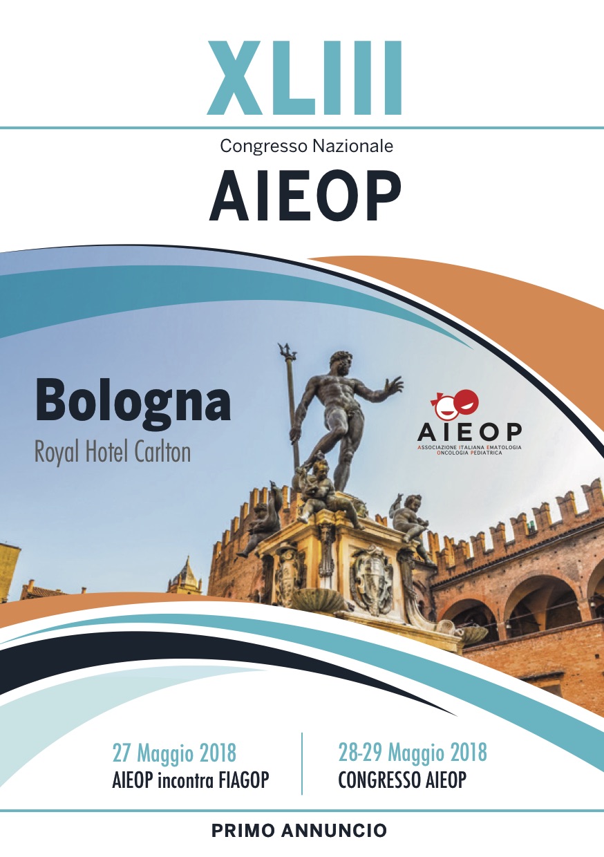 Primo annuncio AIEOP 2018