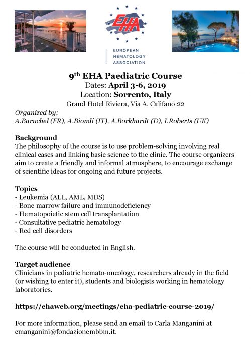 flyer EHA-Paed 2019-001